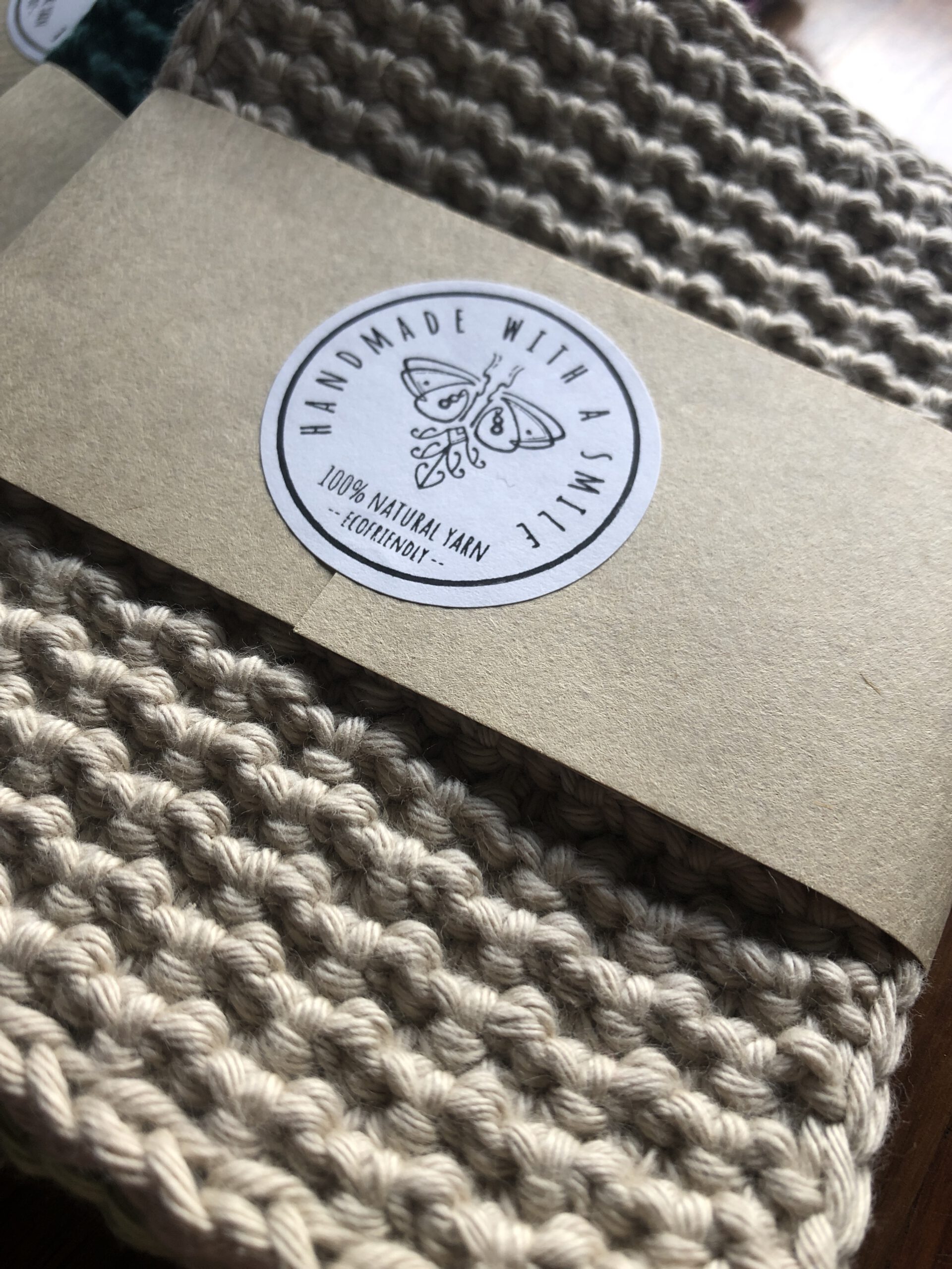 Set of 2 cleaning (dish)cloths - Rectangular shape - Image 7