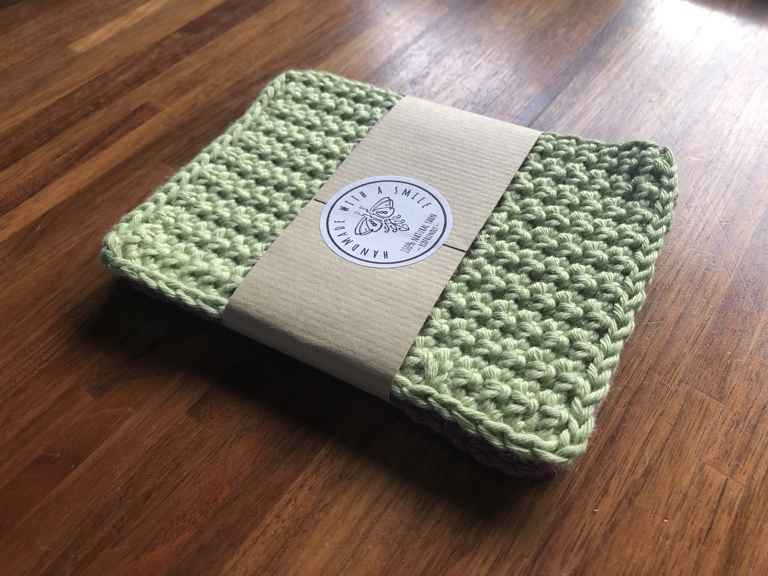 Set of 2 cleaning (dish)cloths - Rectangular shape - Image 3